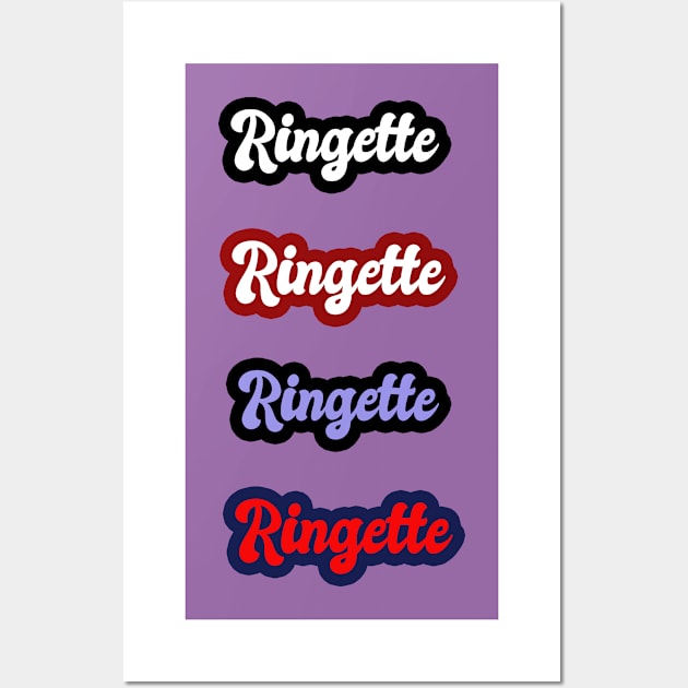 Ringette Wall Art by DacDibac